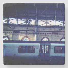 Tåg sida stenunderlägg