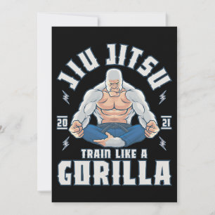 Tåg som en Gorilla BJJ Brazilian Jiu Jitsu Inbjudningar