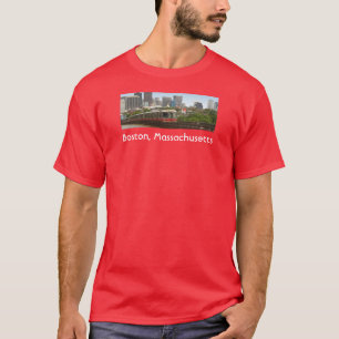 Tåg som lämnar Boston Tee Shirt