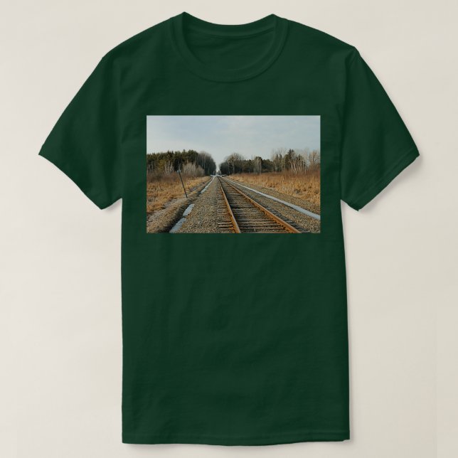 Tåg-spår 1 t shirt (Design framsida)