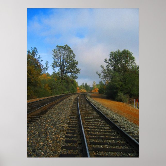 Tåg-spår Poster (Framsidan)