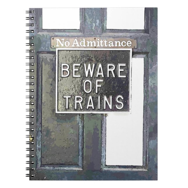 TÅG STATION ANTECKNINGSBOK (Framsidan)