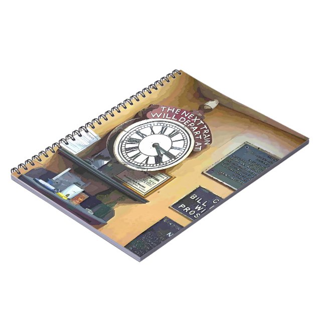 TÅG STATION ANTECKNINGSBOK (Vänstra Sidan)