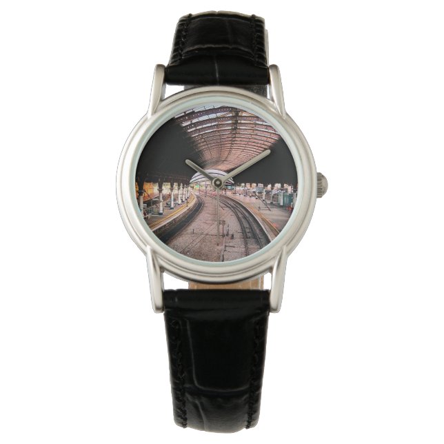 Tåg station armbandsur (Framsida)