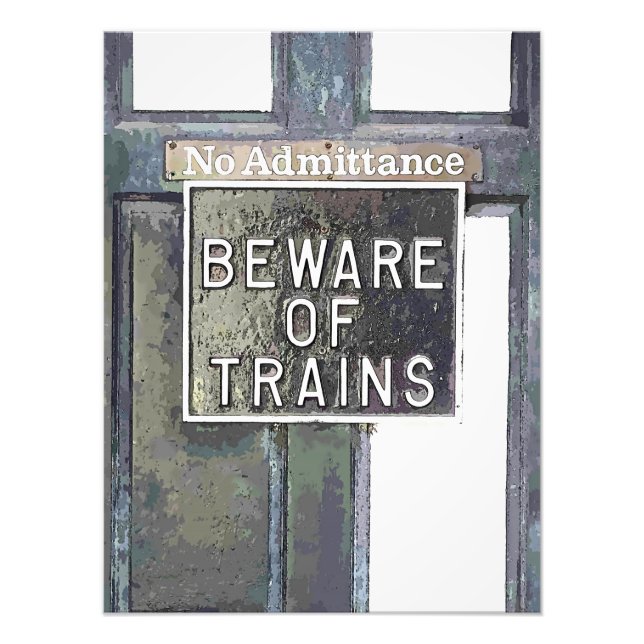 TÅG STATION FOTOTRYCK (Framsidan)