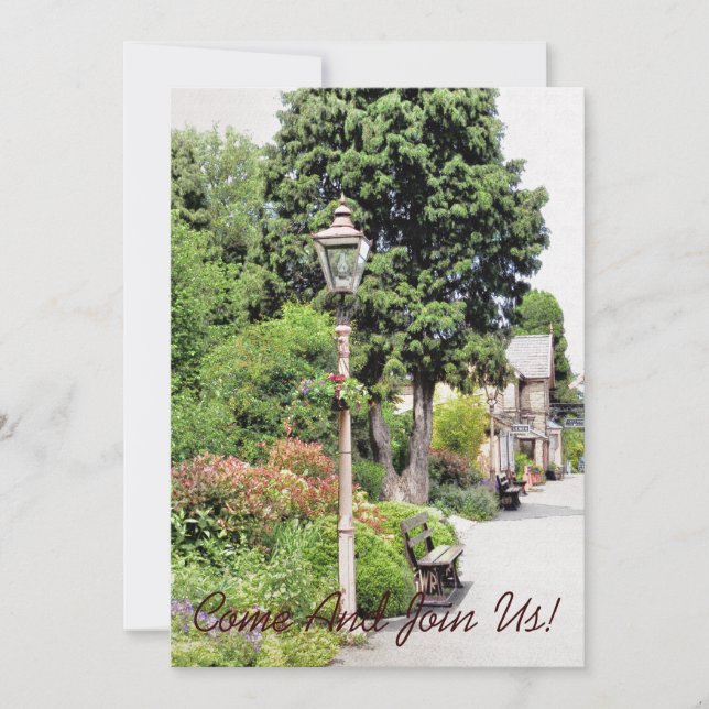 TÅG STATION INBJUDNINGAR (Framsida)