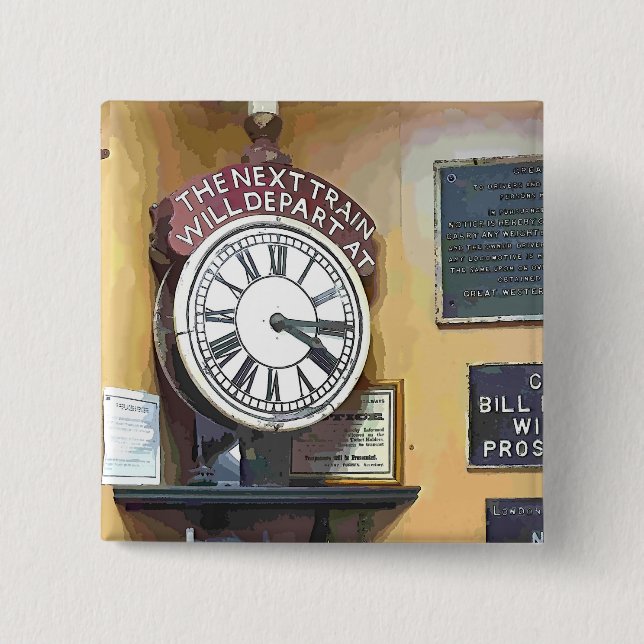 TÅG STATION KNAPP (Framsida)