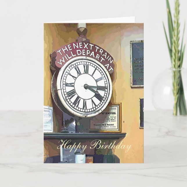 TÅG STATION KORT (Framsida)