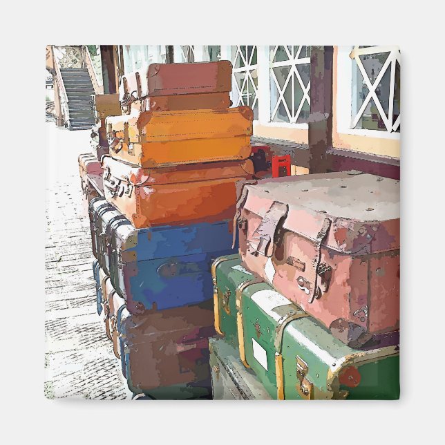 TÅG STATION MAGNET (Framsidan)