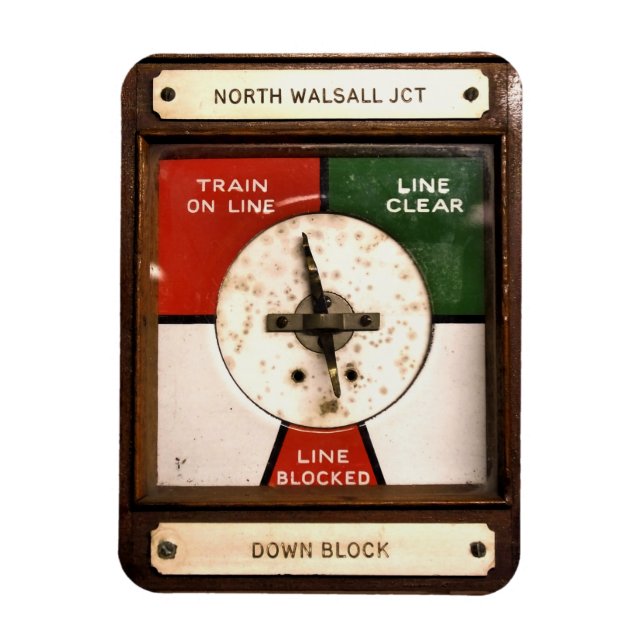 TÅG STATION MAGNET (Vertikal)