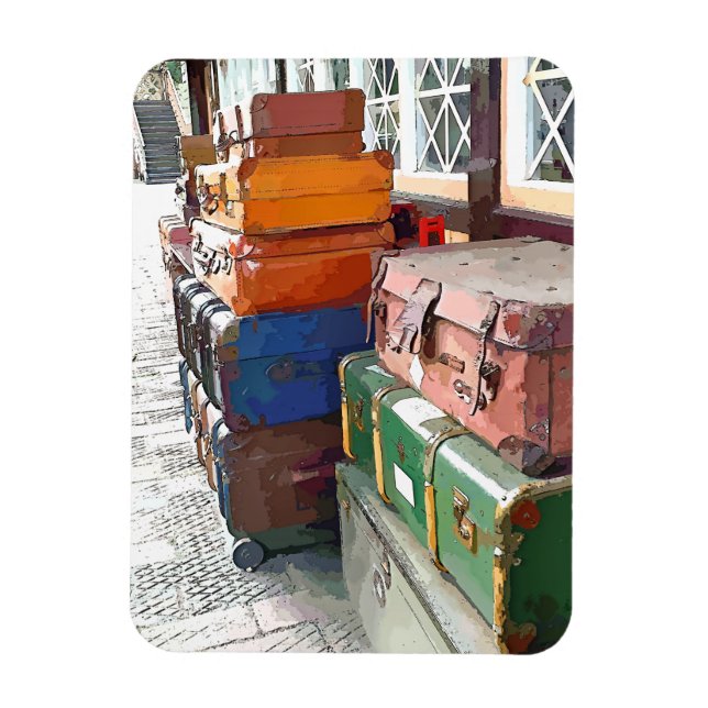 TÅG STATION MAGNET (Vertikal)