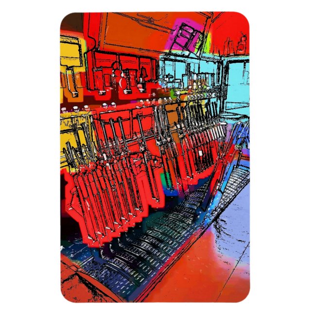 TÅG STATION MAGNET (Vertikal)