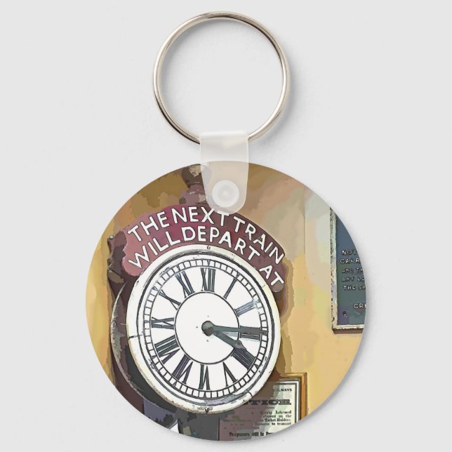 TÅG STATION NYCKELRING (Framsida)