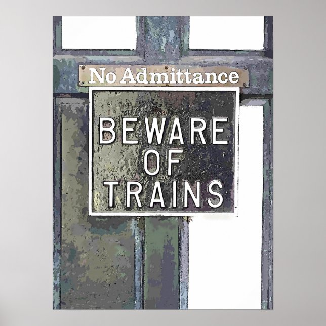 TÅG STATION POSTER (Framsidan)