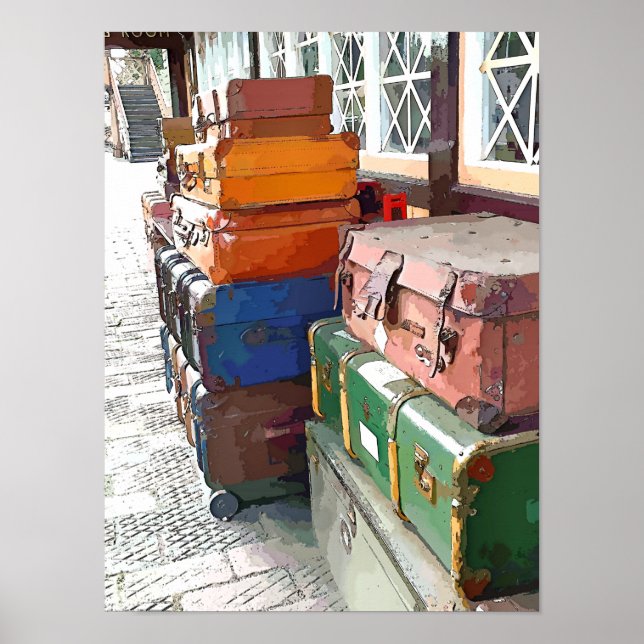 TÅG STATION POSTER (Framsidan)