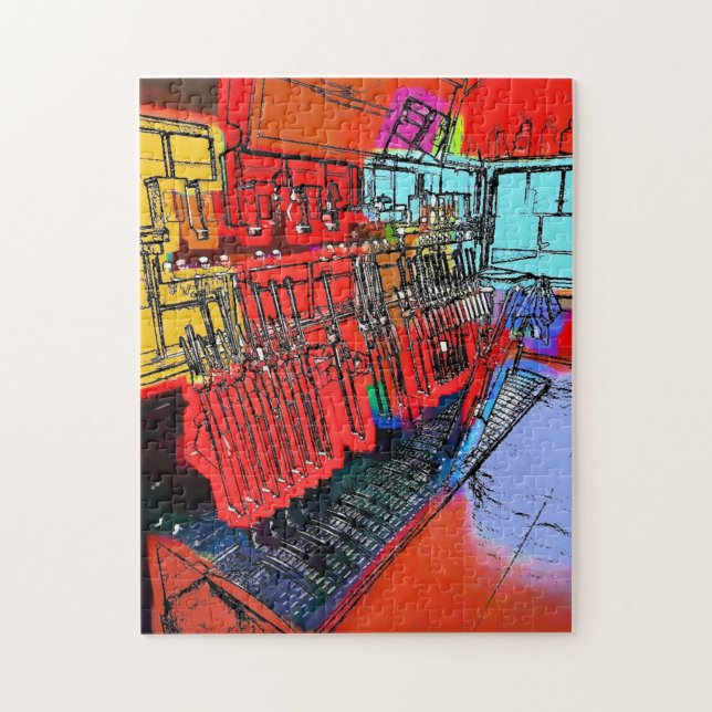 TÅG STATION PUSSEL (Vertikal)