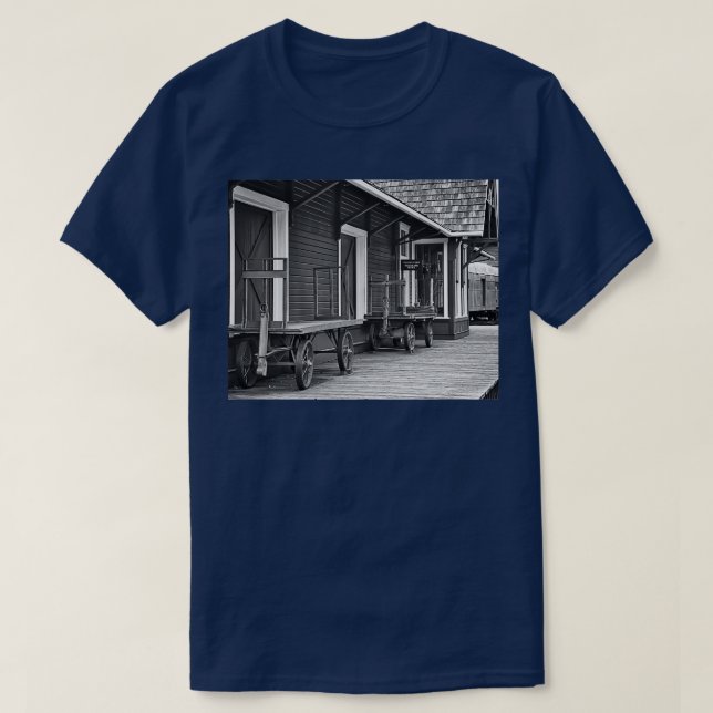 Tåg Station T Shirt (Design framsida)