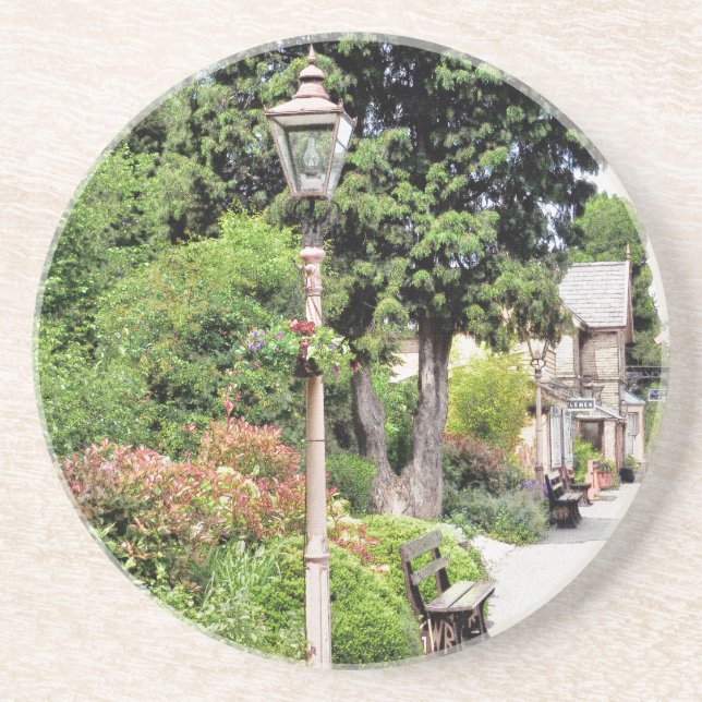 TÅG STATION UNDERLÄGG SANDSTEN (Framsidan)