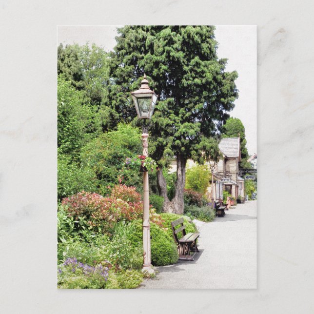 TÅG STATION VYKORT (Framsida)