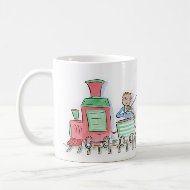 Tåg String-kvartetten Kaffemugg (Vänster)