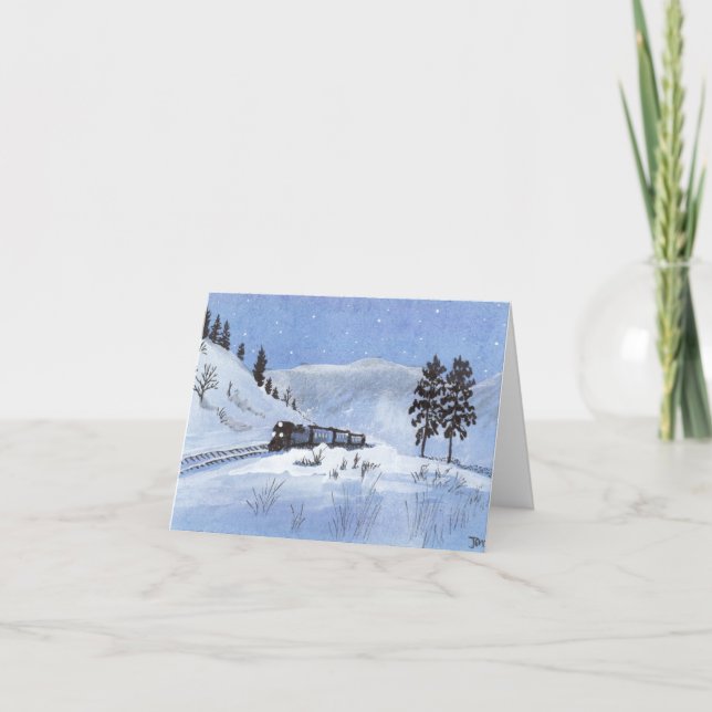 Tåg Tack Kort (Framsida)