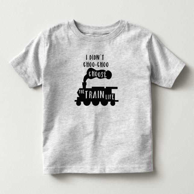 Tåg Tee for Småbarn (Framsida)