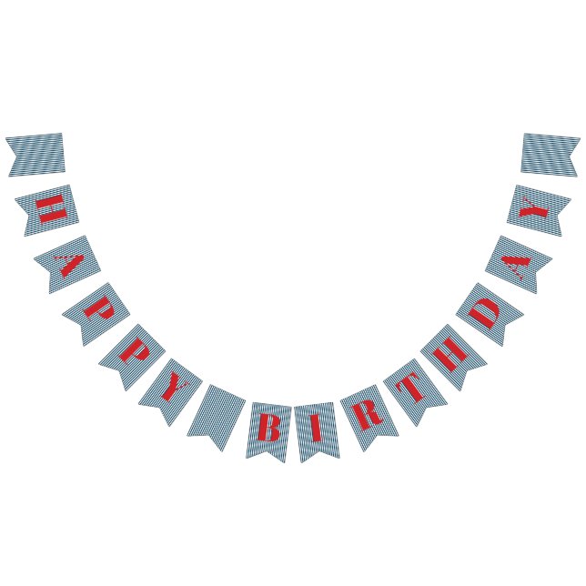 Tåg temat Födelsedagsfest Banner Vimplar (Alla)