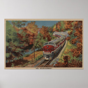 Tåg-Thoroughbred, Monon Poster