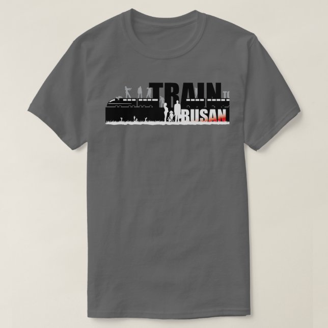 tåg till busan t shirt (Design framsida)
