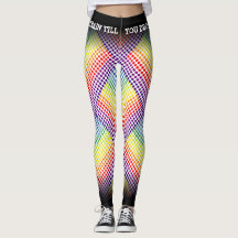 Tåg tills du släpper regnbåge/svart