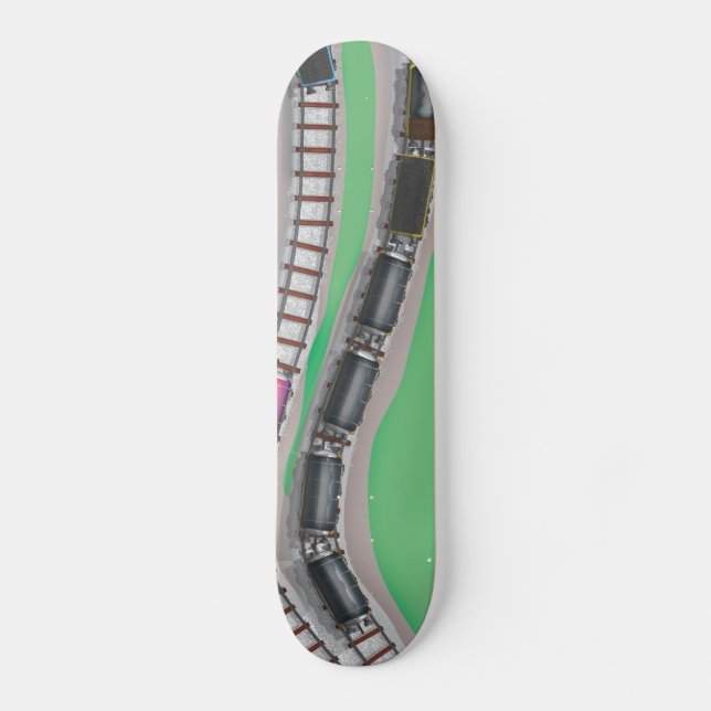 Tåg-uppsättning Skateboard Bräda 20,5 Cm (Framsida)