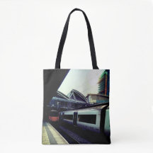 Tåg vid station, Leeds