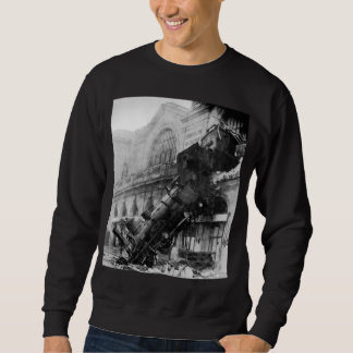 Tåg-vraket i Montparnasse, järnvägskatastrofen Sweatshirt