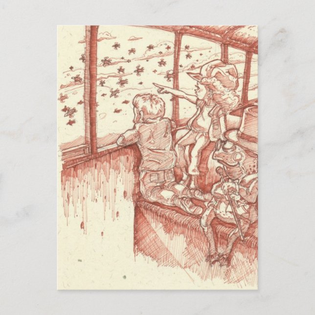 Tåg Vykort (Framsida)