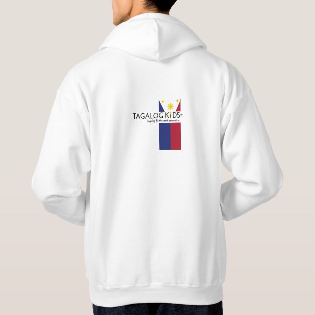 Tagalog Kids+ Vuxen Sweatshirt (Baksida)