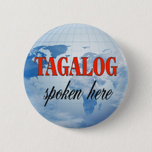 Tagalog som talas här i grumlig jord knapp