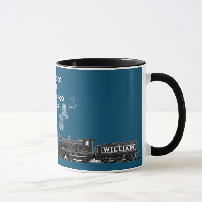 Tågälskare Samlarobjekt Mugg (Höger)