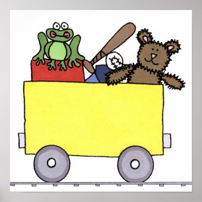 Tågduk konstverk poster (Framsidan)