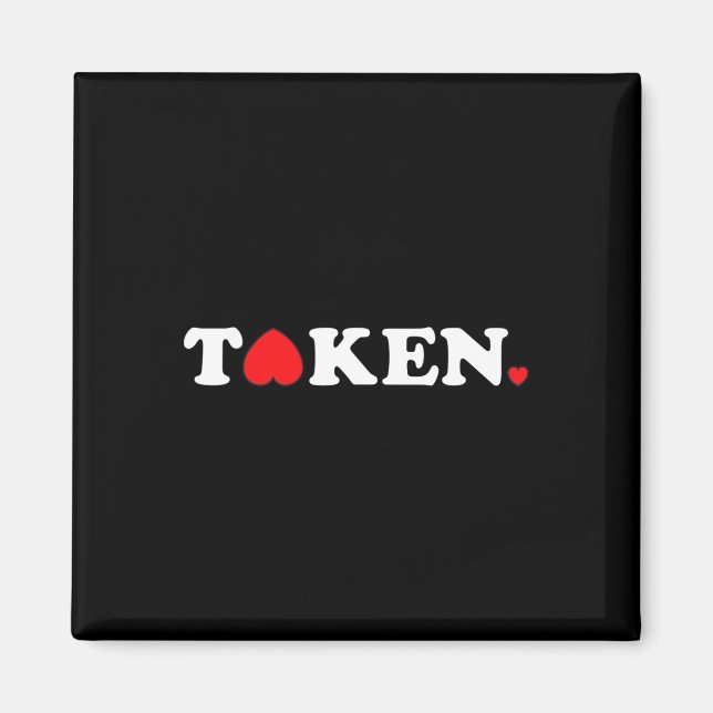 Tagen i Kärlek Valentines day Matching Par Magnet (Framsidan)