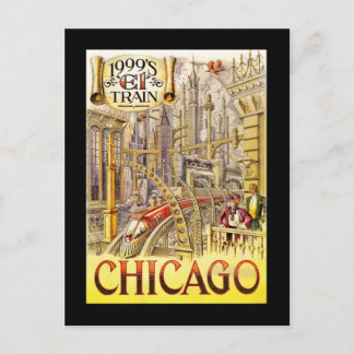 Tåget för framtiden vykort