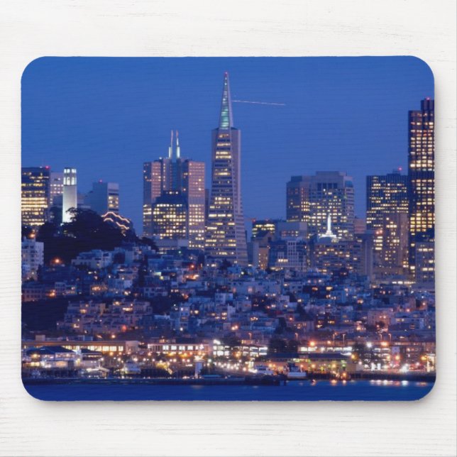 Taget från tak av fängelset på Alcatraz Musmatta (Framsidan)