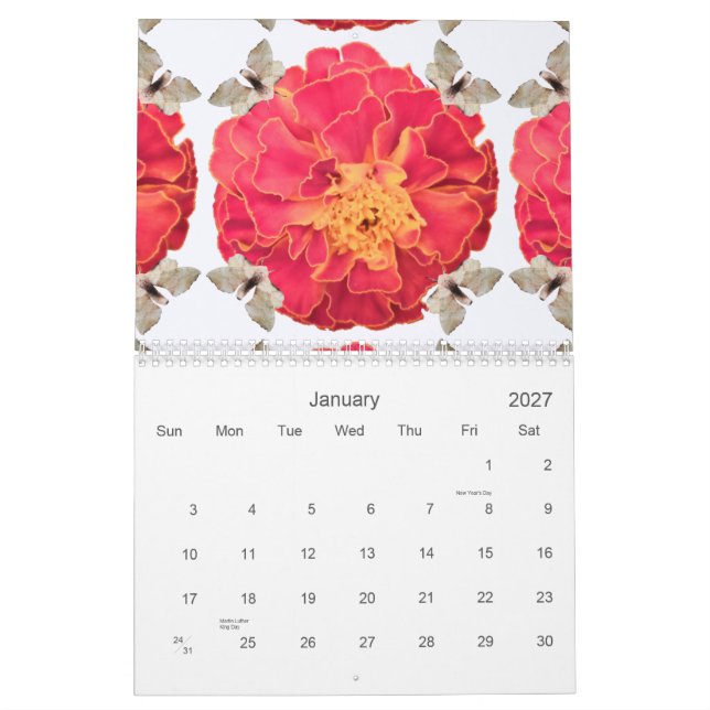 Tagete-ByRino Kalender (Jan 2027)