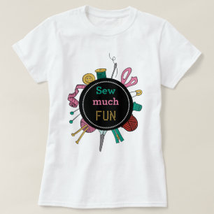 Tågformad sömnad och Verktyg T-Shirt