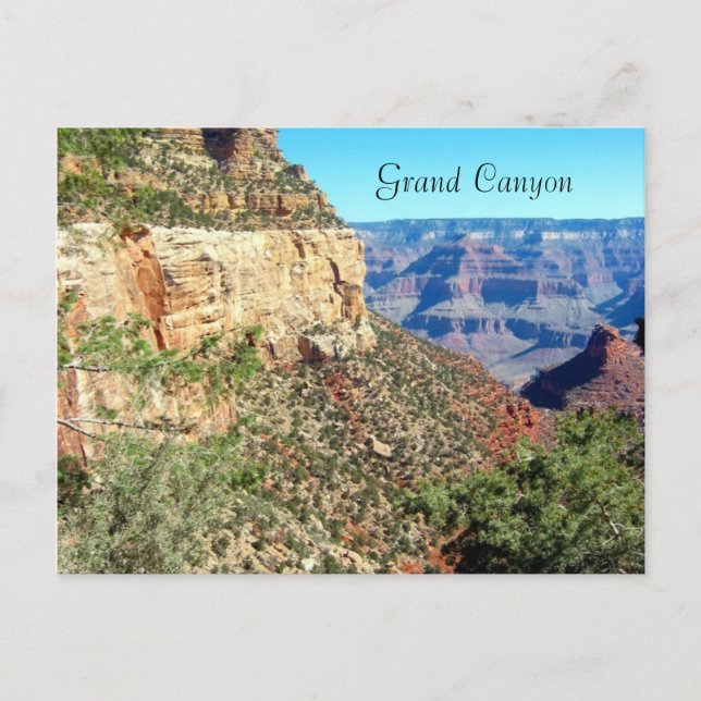 Taggad canyon arizona vykort (Framsida)