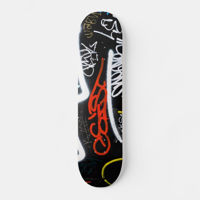taggad mini skateboard bräda 18,5 cm (Framsida)