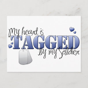 Taggad Vykort