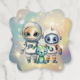 Taggar för att uppmärksamma intergalaktiska favori gåvor etiketter