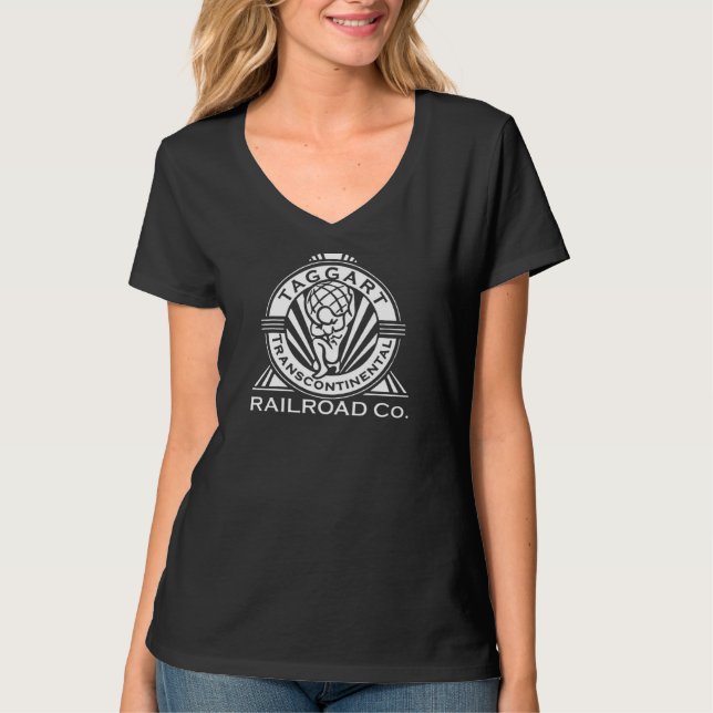 Taggart Transkontinental Railroad T Shirt (Framsida)
