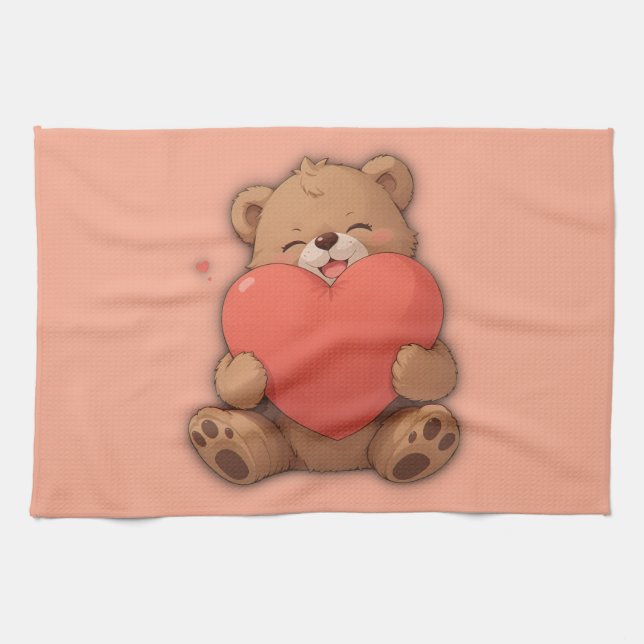 Taggbjörn Kökshandduk (Horisontell)