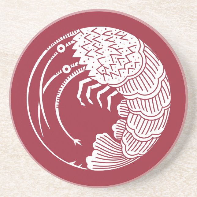 Taggig hummercirkel underlägg (Framsidan)